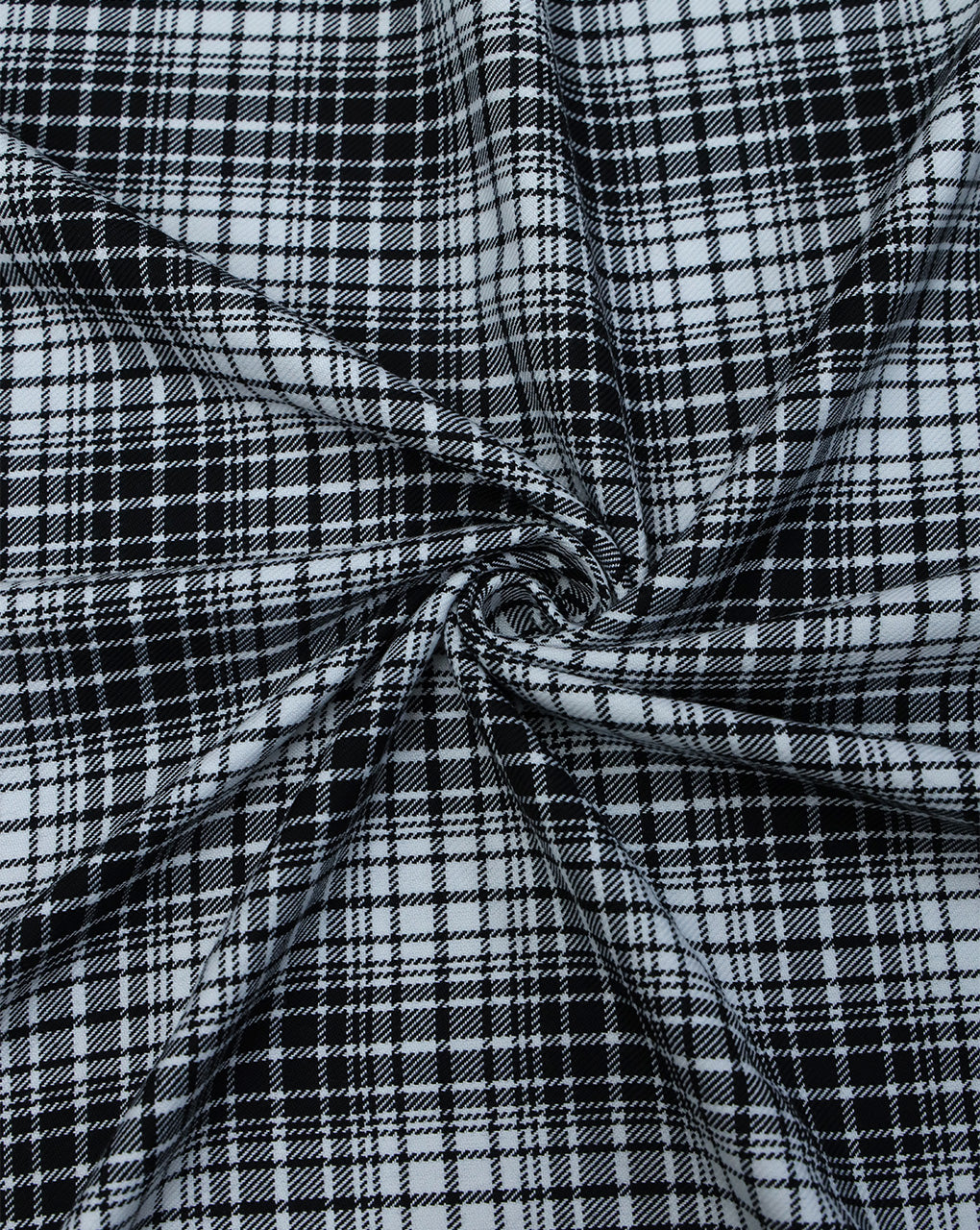 CHECKS WOOLEN TWEED FABRIC (WIDTH 54 INCHES)