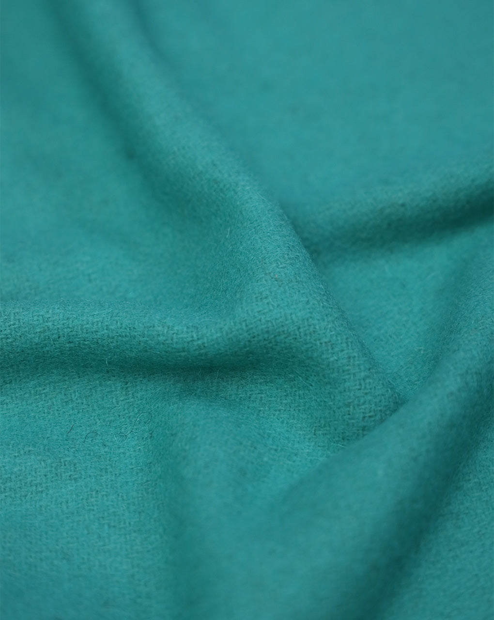 AQUA WOOLEN FELT FABRIC (WIDTH 54 INCHES)