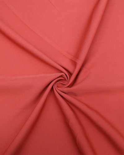 RUST BANANA CREPE FABRIC