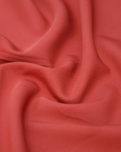 RUST BANANA CREPE FABRIC