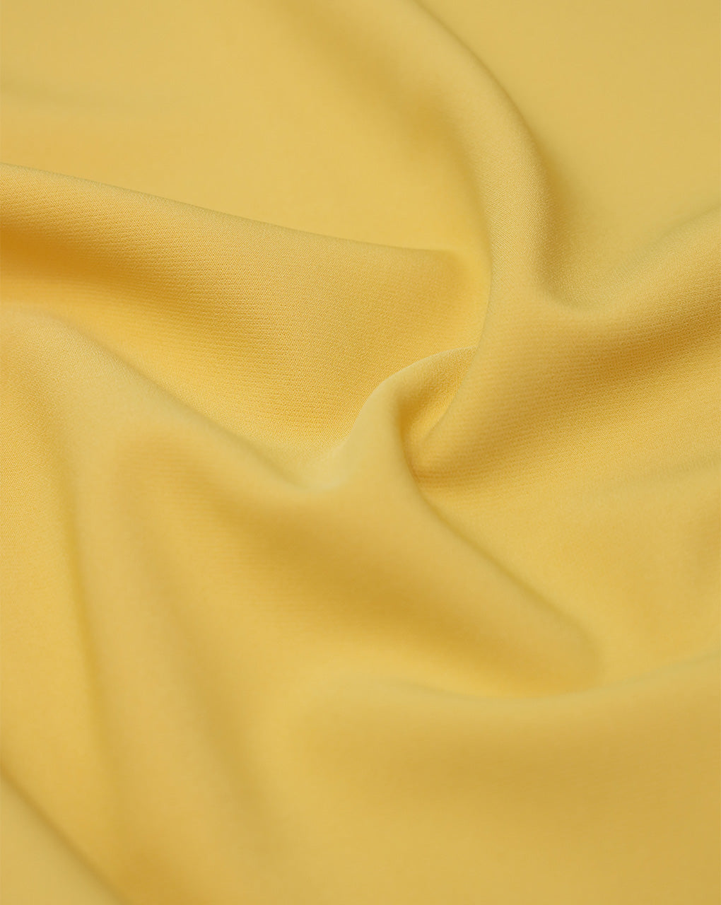 YELLOW BANANA CREPE FABRIC