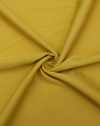 MUSTARD BANANA CREPE FABRIC