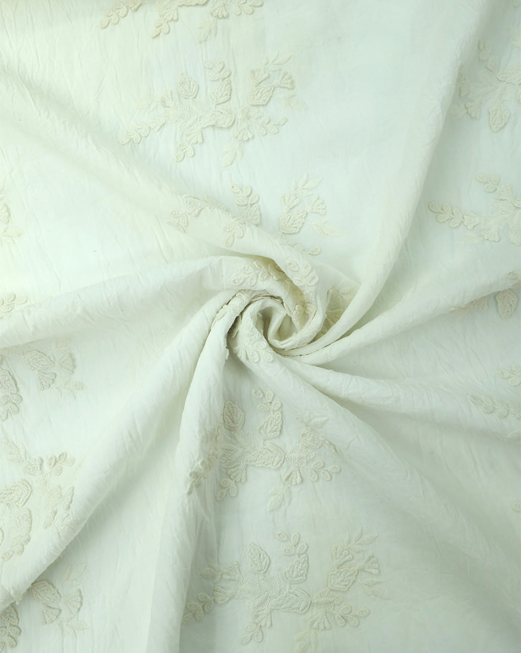 RFD COTTON 3D SCHIFFLI EMBROIDERY FABRIC