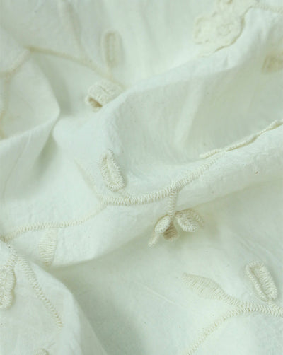 RFD COTTON 3D SCHIFFLY EMBROIDERY FABRIC