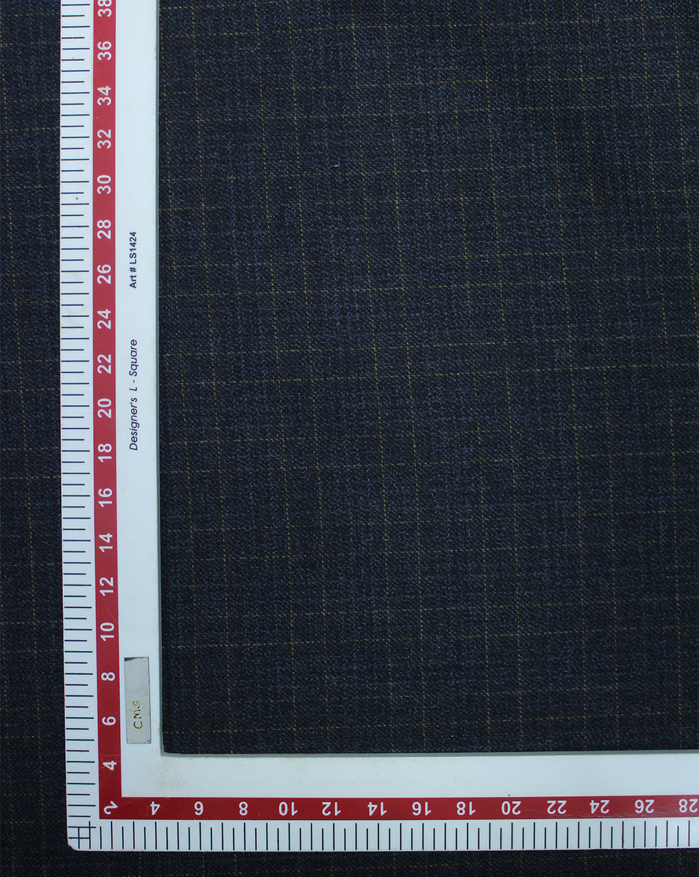 CHECKS WOOLEN TWEED FABRIC (WIDTH 56 INCHES)