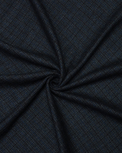 CHECKS WOOLEN TWEED FABRIC2
