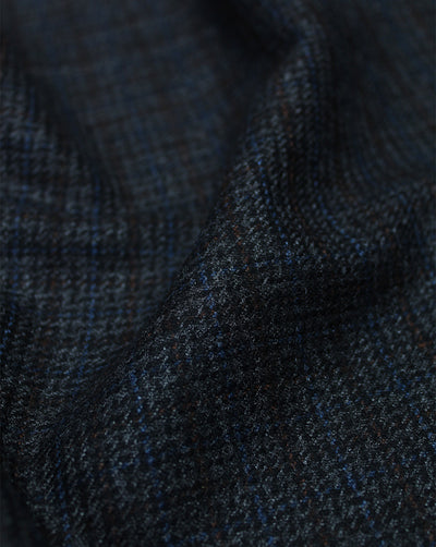 CHECKS WOOLEN TWEED FABRIC2