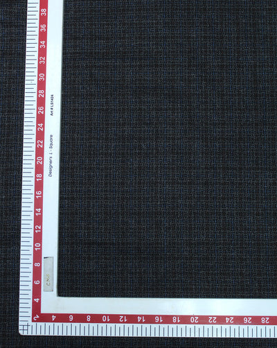 CHECKS WOOLEN TWEED FABRIC2