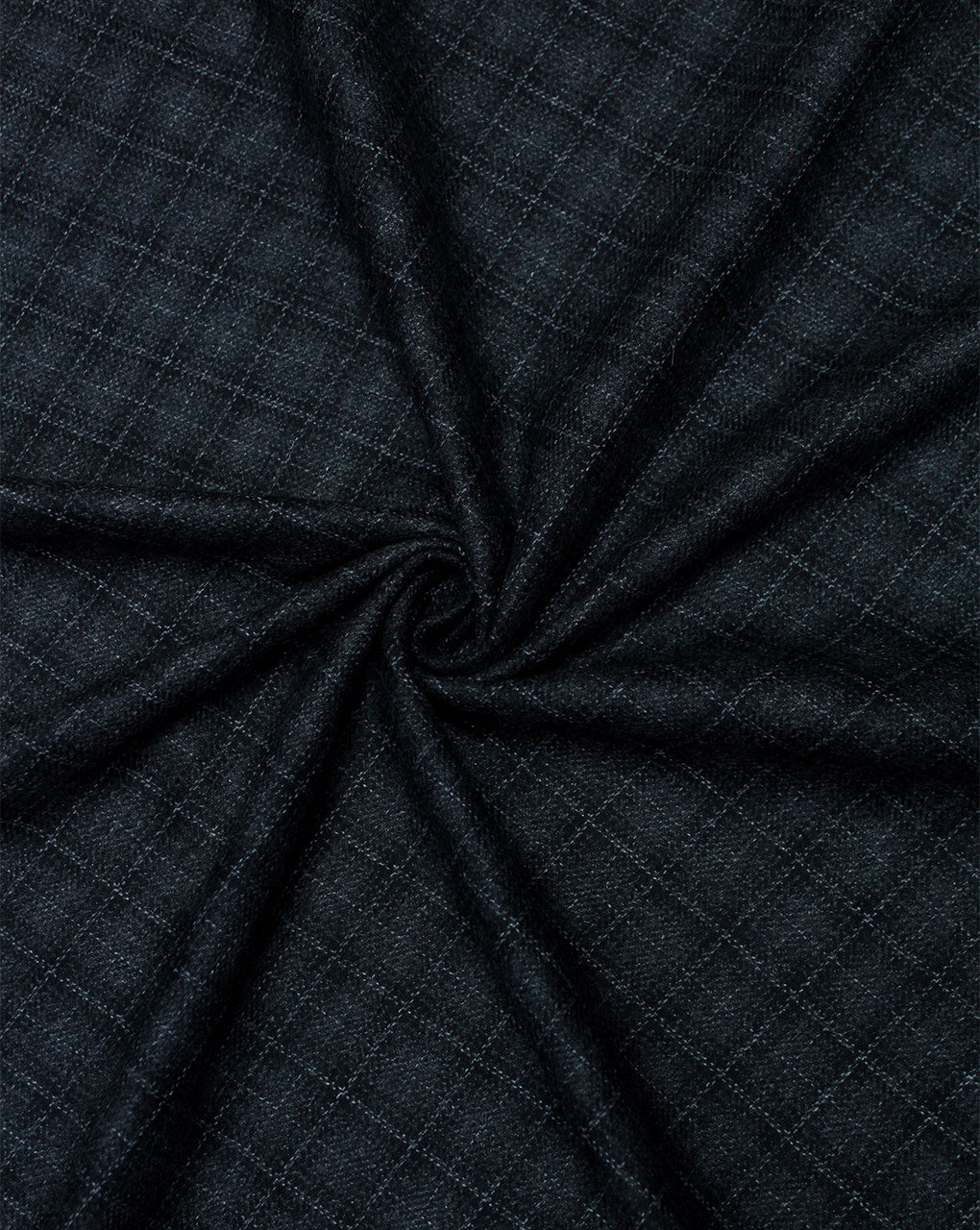 CHECKS WOOLEN TWEED FABRIC