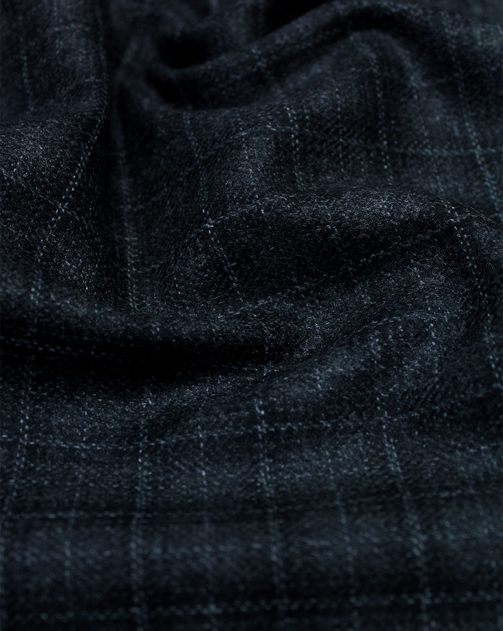 CHECKS WOOLEN TWEED FABRIC