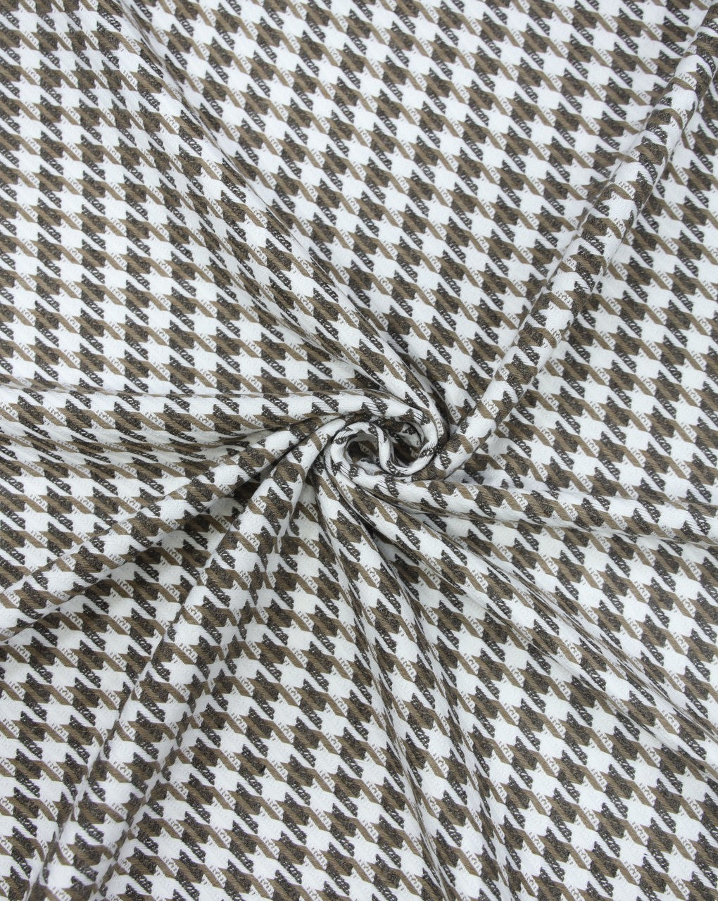 CHECKS WOOLEN TWEED FABRIC