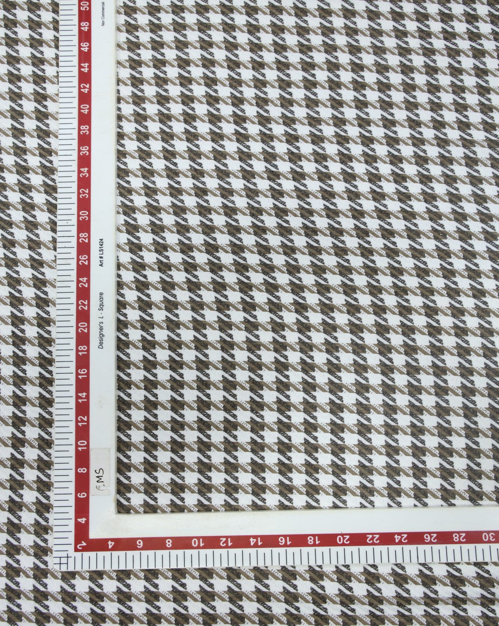 CHECKS WOOLEN TWEED FABRIC