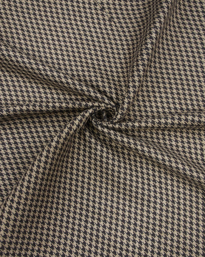 CHECKS WOOLEN TWEED FABRIC