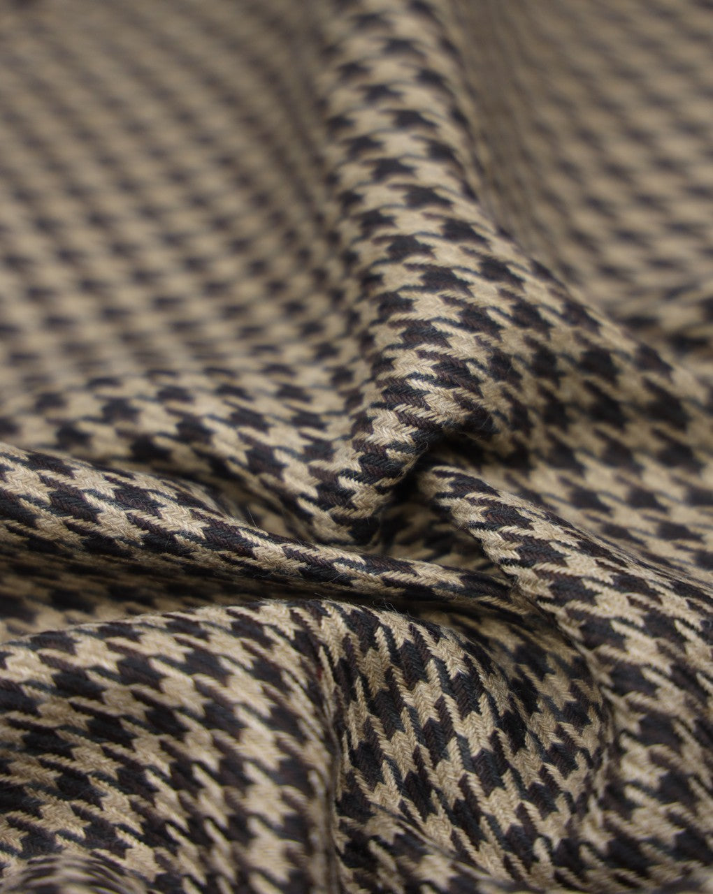 CHECKS WOOLEN TWEED FABRIC