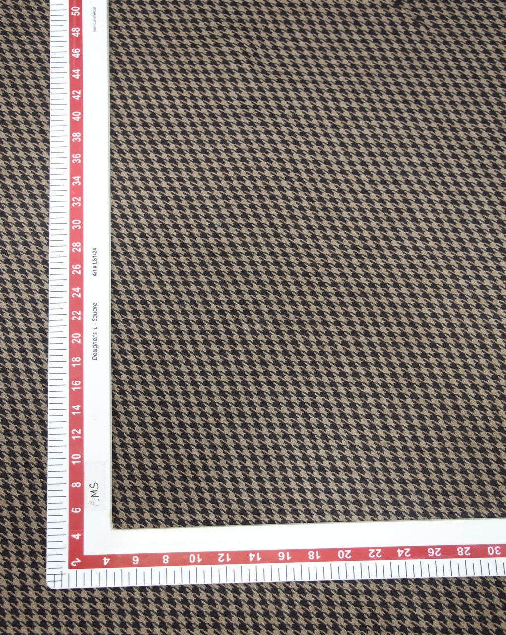 CHECKS WOOLEN TWEED FABRIC