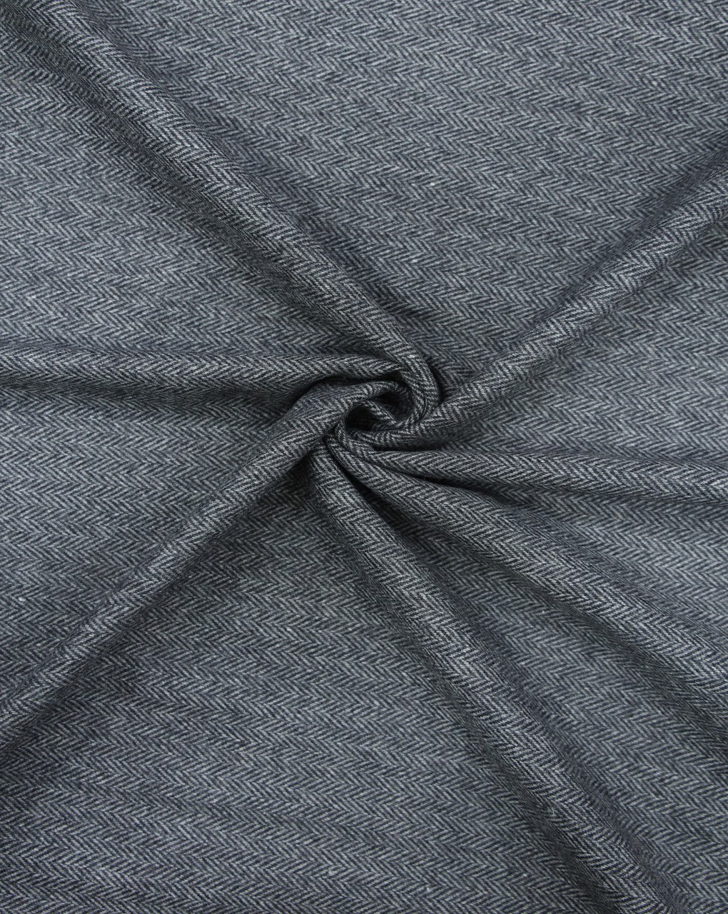 HERRINGBONE WOOLEN TWEED FABRIC