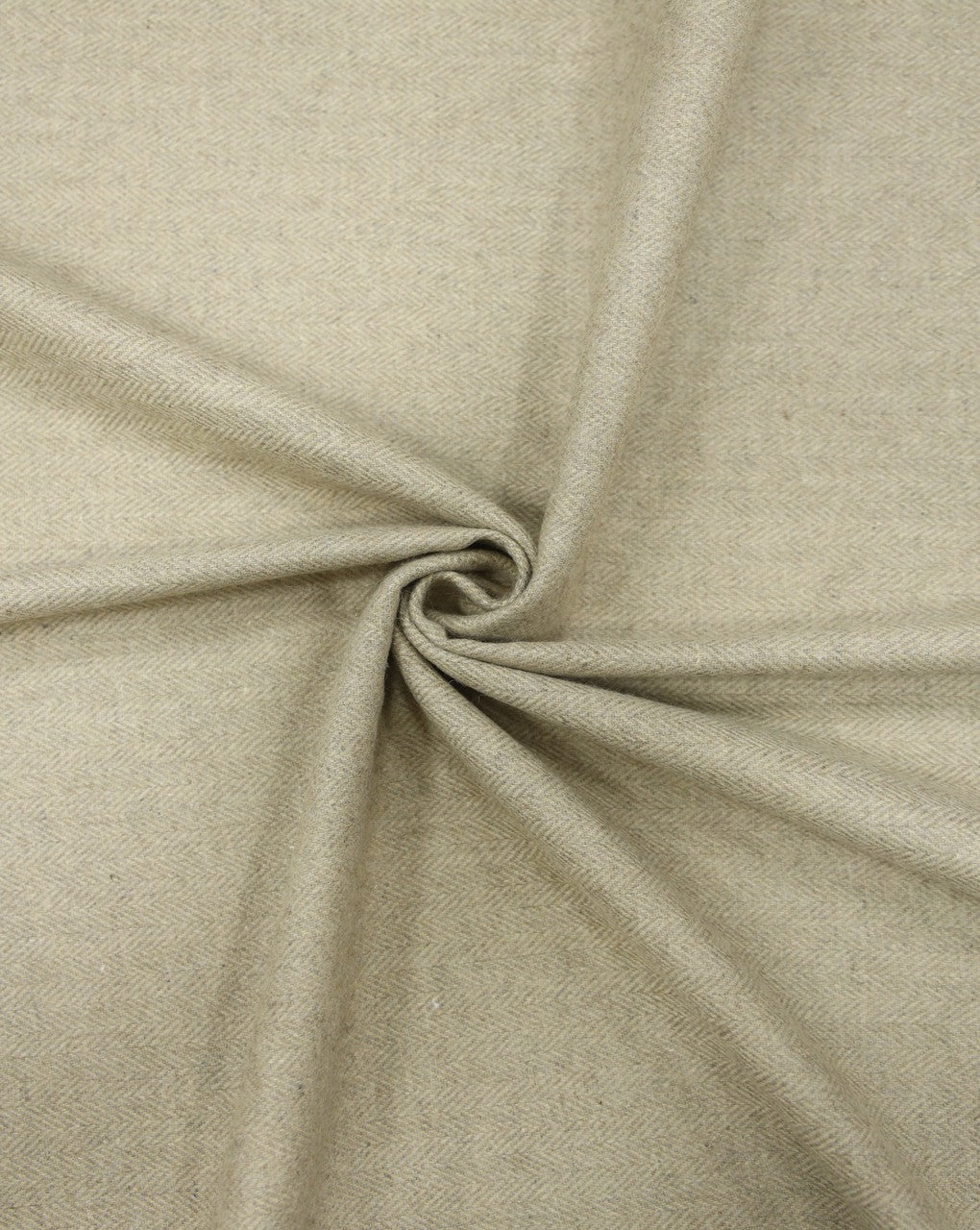 HERRINGBONE WOOLEN TWEED FABRIC