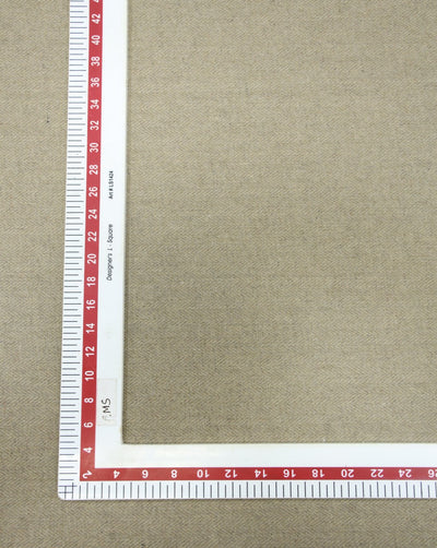 HERRINGBONE WOOLEN TWEED FABRIC