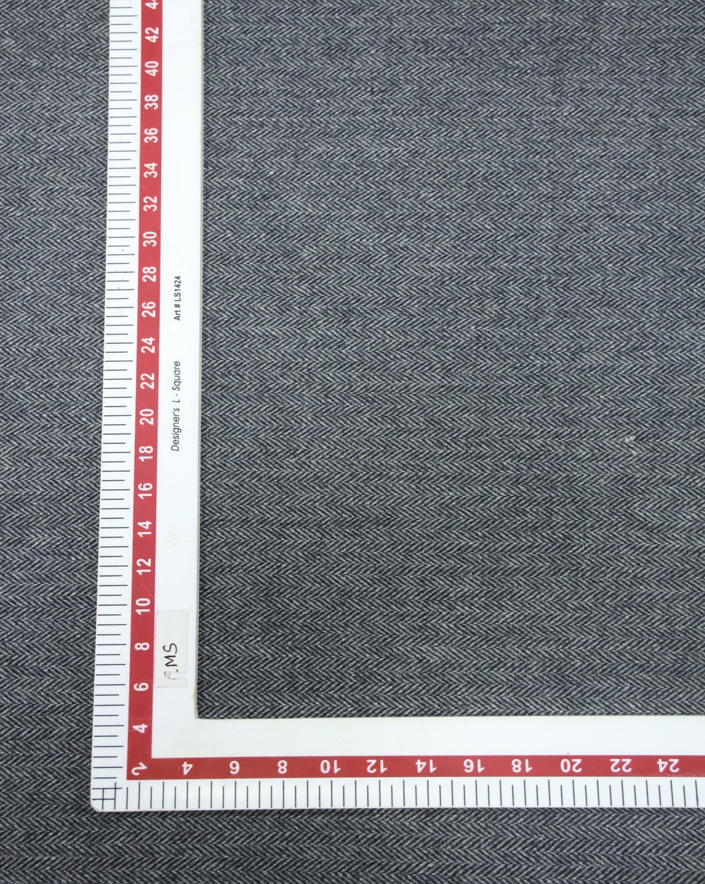 HERRINGBONE WOOLEN TWEED FABRIC