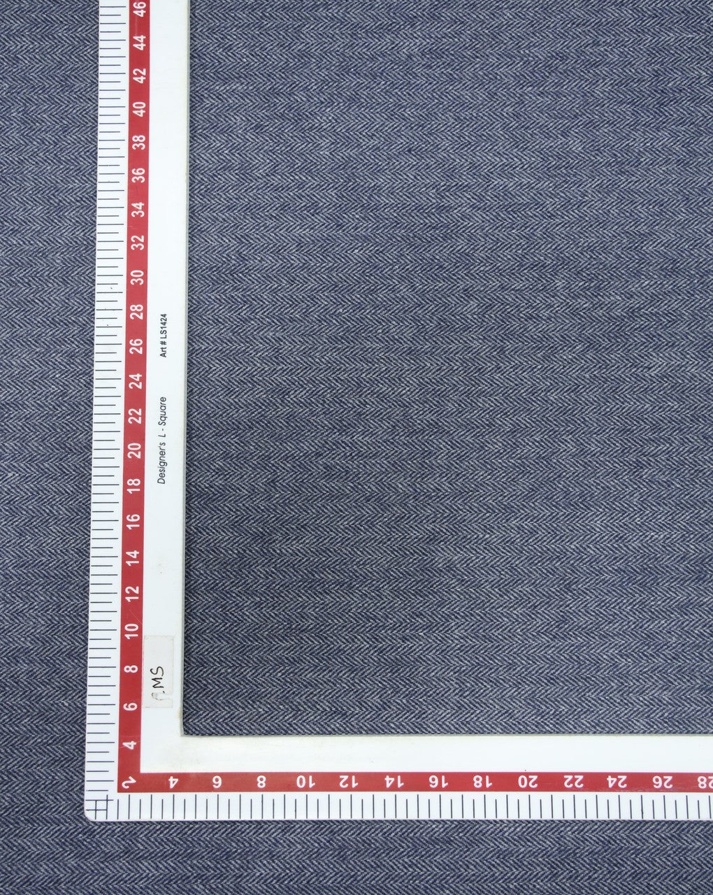 HERRINGBONE WOOLEN TWEED FABRIC