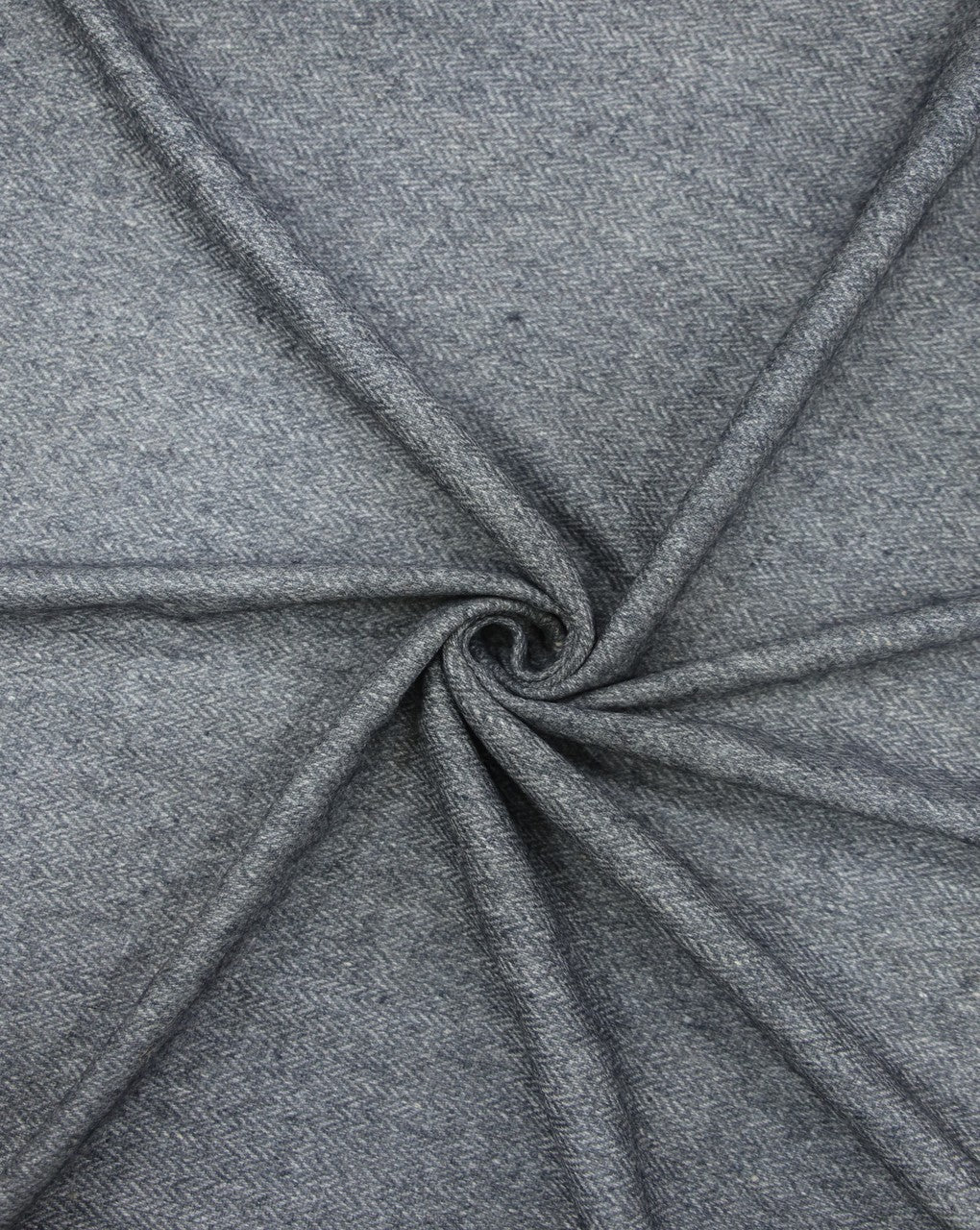 HERRINGBONE WOOLEN TWEED FABRIC