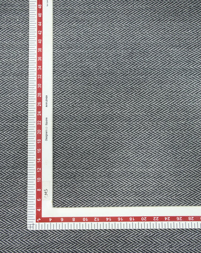 HERRINGBONE WOOLEN TWEED FABRIC
