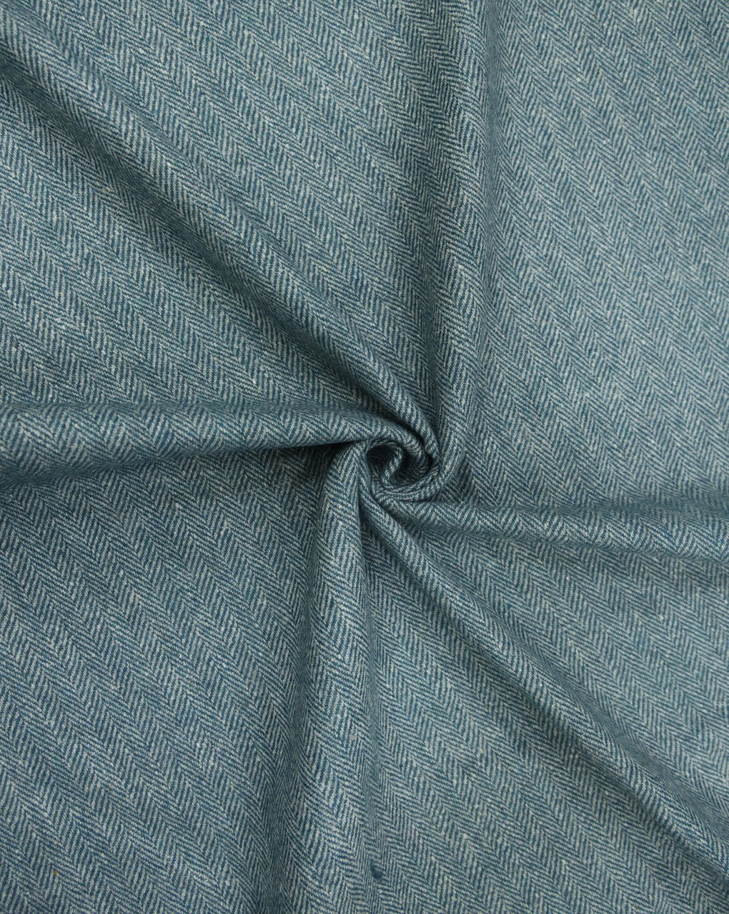 HERRINGBONE WOOLEN TWEED FABRIC