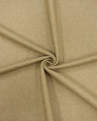 HERRINGBONE WOOLEN TWEED FABRIC