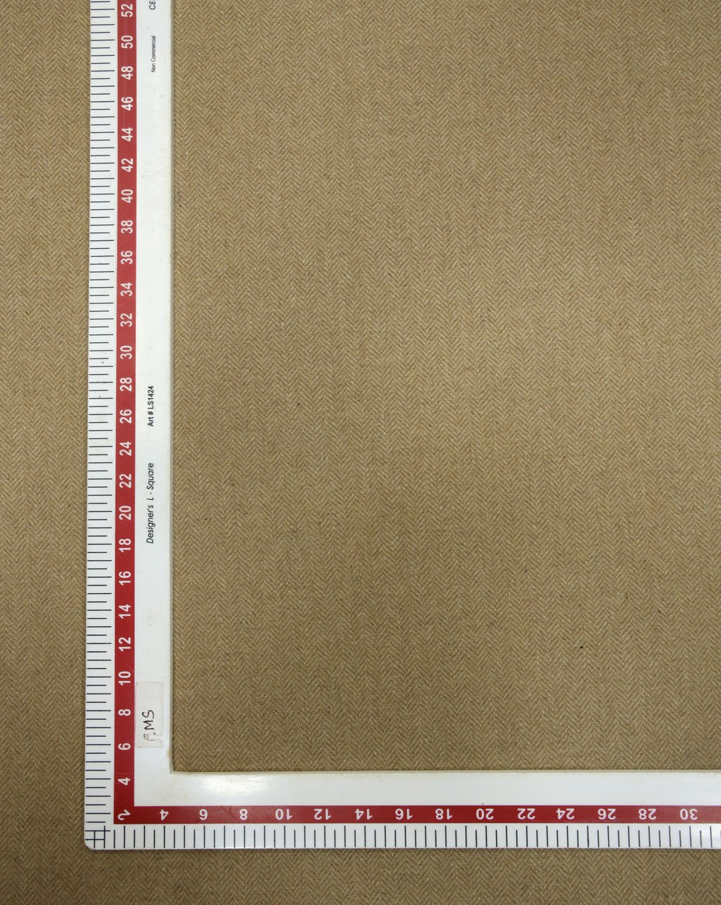 HERRINGBONE WOOLEN TWEED FABRIC