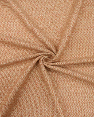 HERRINGBONE WOOLEN TWEED FABRIC