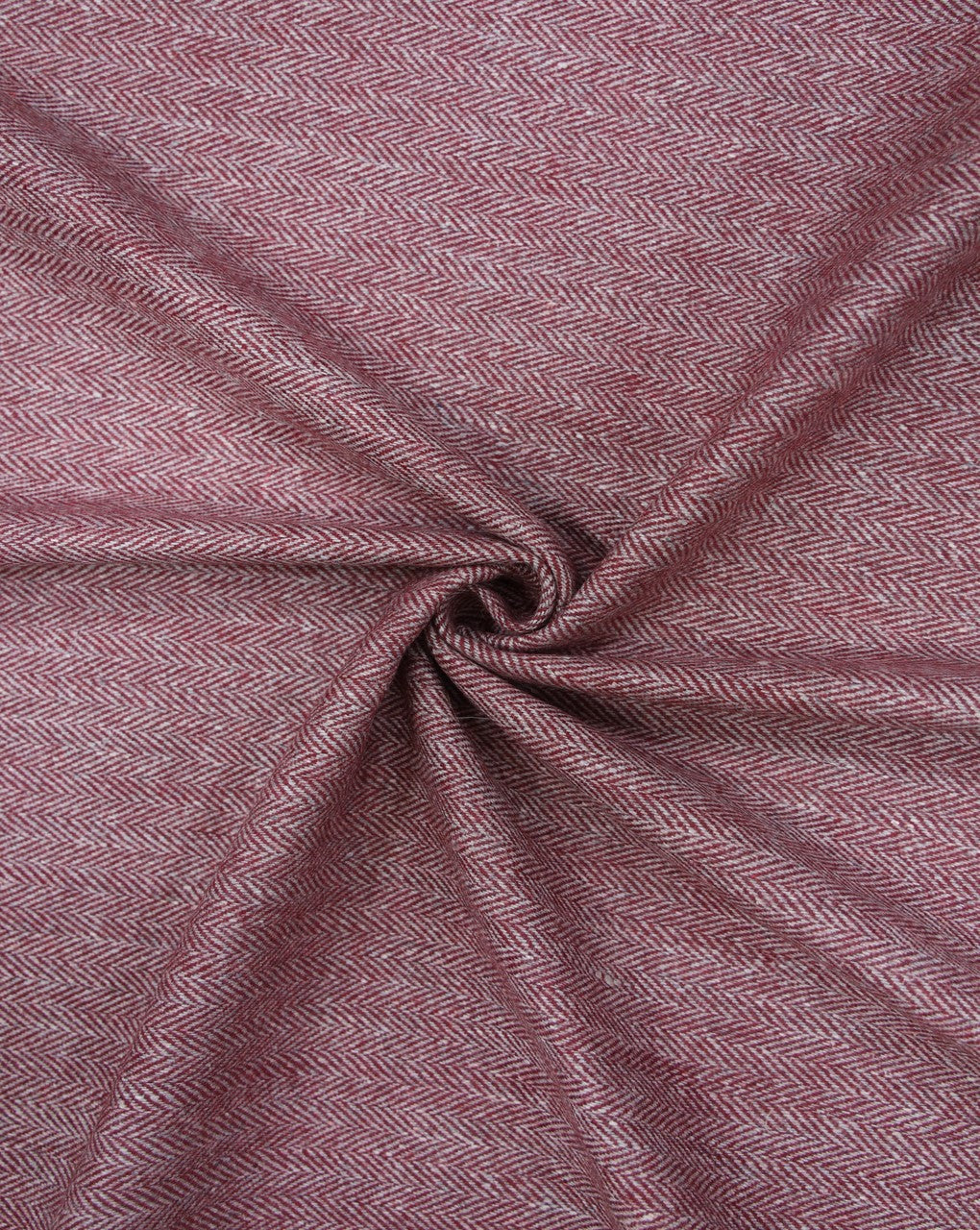 HERRINGBONE WOOLEN TWEED FABRIC