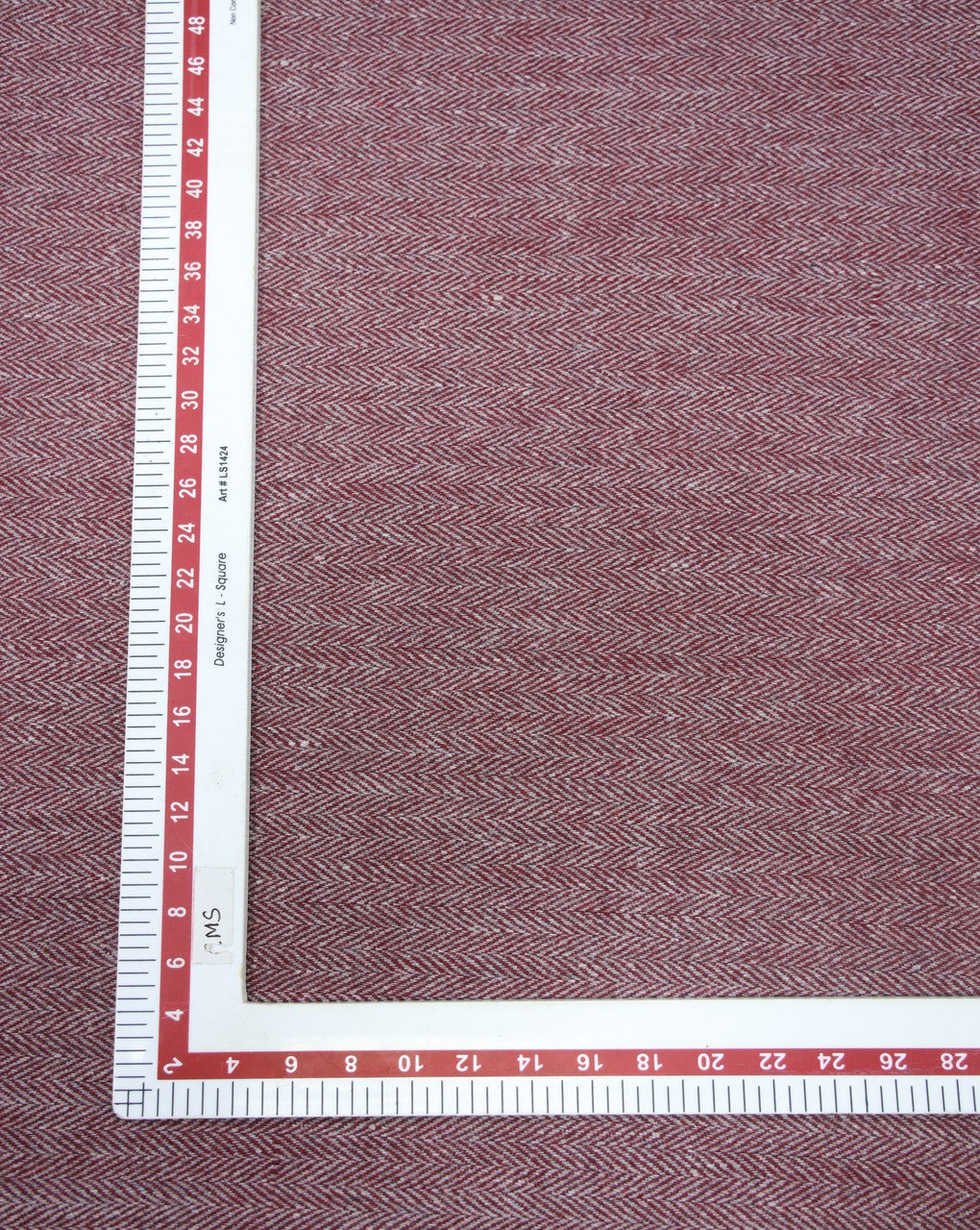 HERRINGBONE WOOLEN TWEED FABRIC