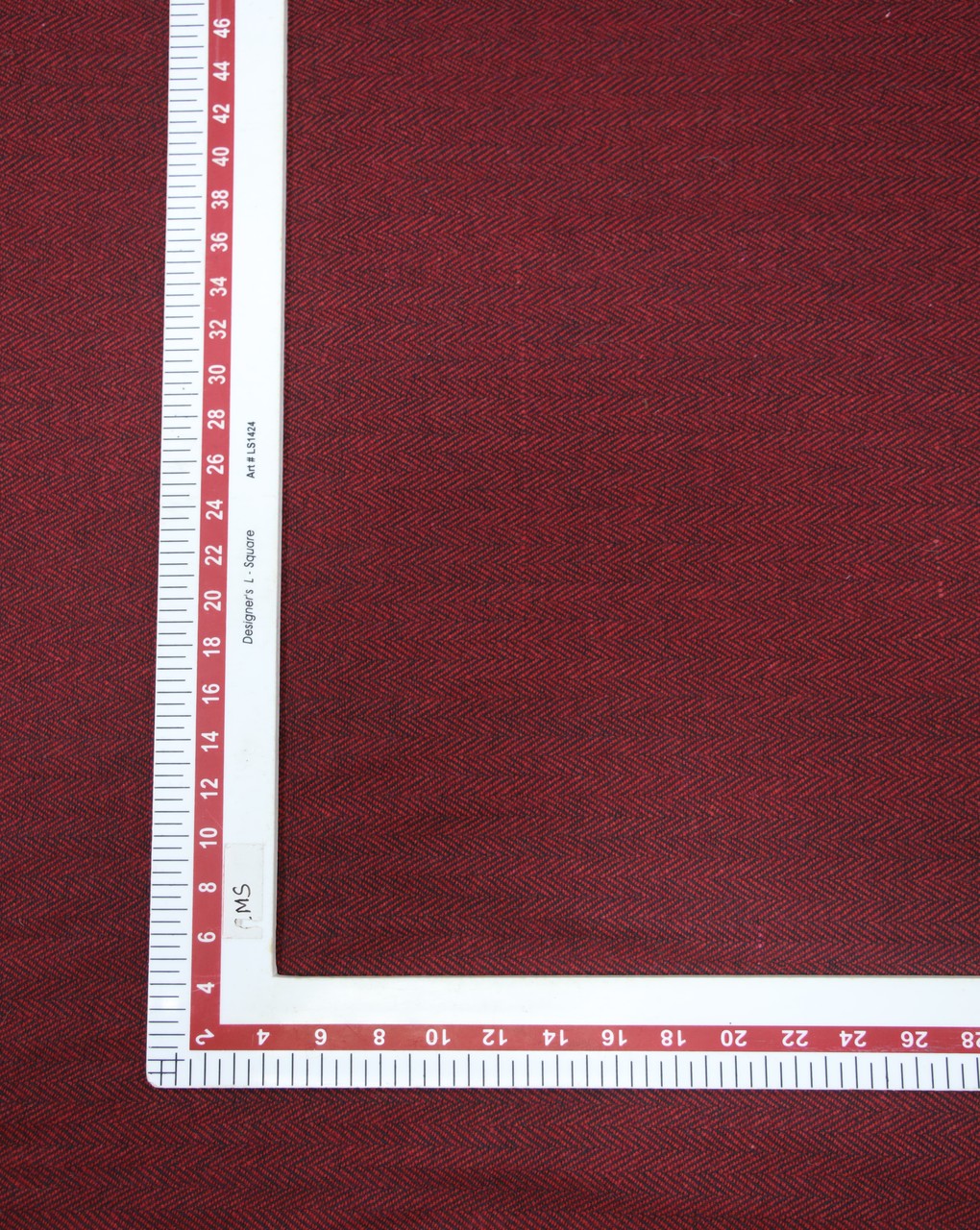 HERRINGBONE WOOLEN TWEED FABRIC