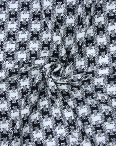 FANCY TWEED FABRIC