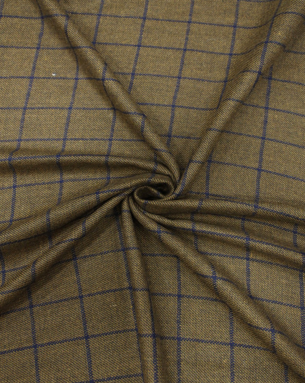 CHECKS WOOLEN TWEED FABRIC