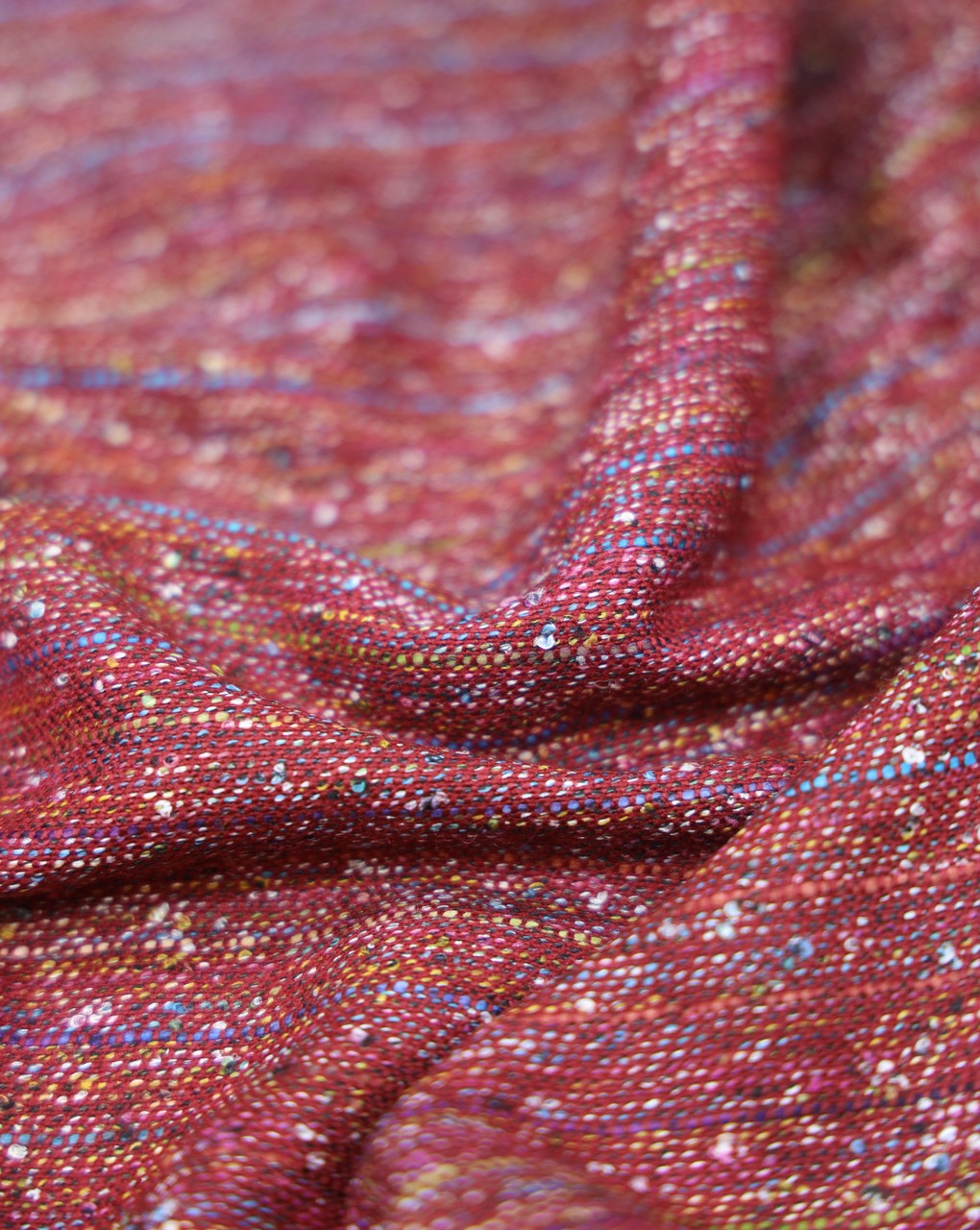 ACRYLIC TWEED FABRIC