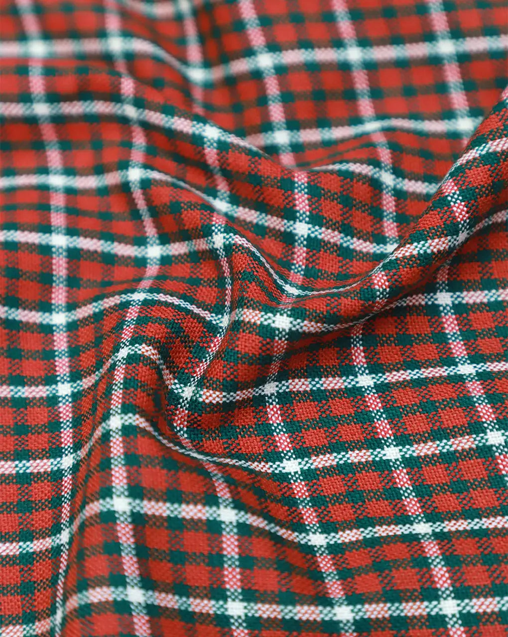 MULTICOLOR CHECKS DESIGN ACRYLIC FABRIC