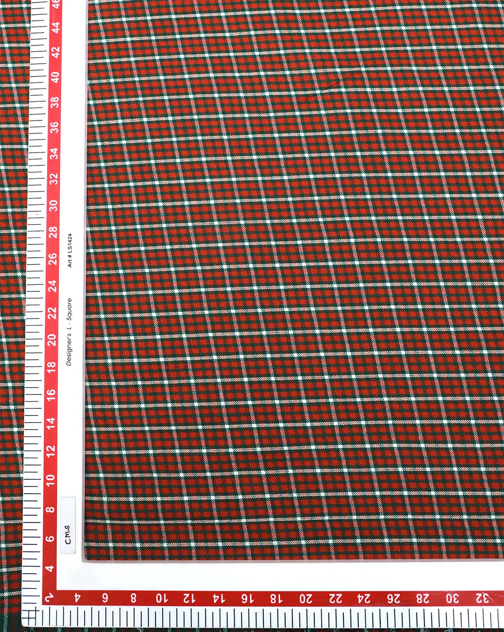 MULTICOLOR CHECKS DESIGN ACRYLIC FABRIC