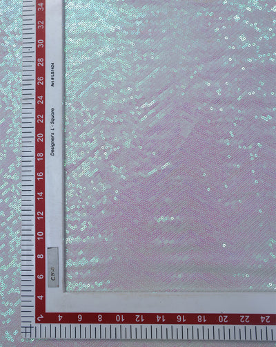 VISCOSE GEORGETTE SEQUINS EMBROIDERY FABRIC