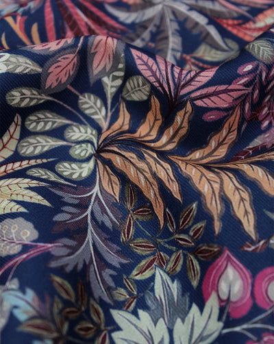 MULTICOLOR PRINTED SPUN FABRIC (WIDTH - 44 INCHES)