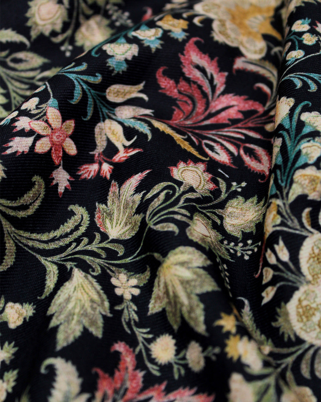 MULTICOLOR PRINTED SPUN FABRIC (WIDTH - 44 INCHES)