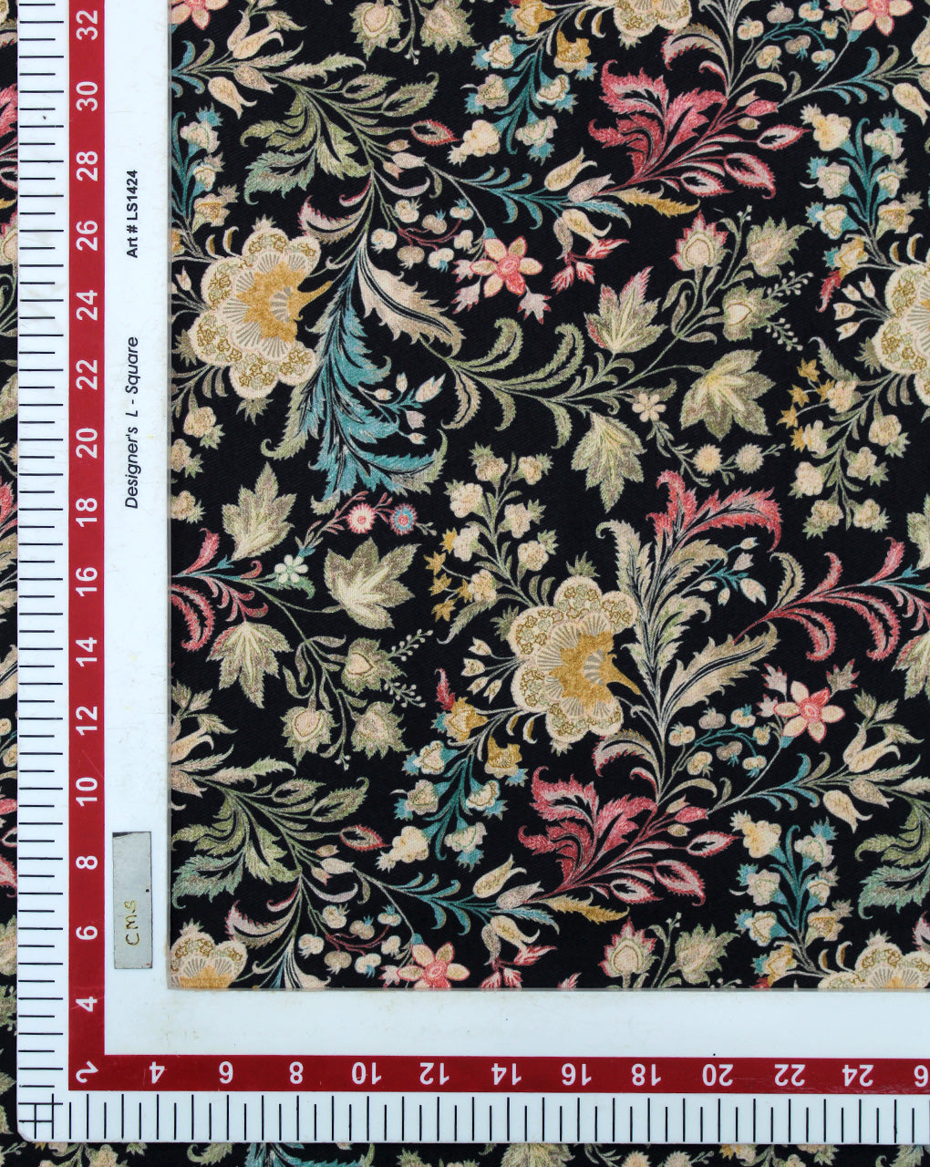 MULTICOLOR PRINTED SPUN FABRIC (WIDTH - 44 INCHES)