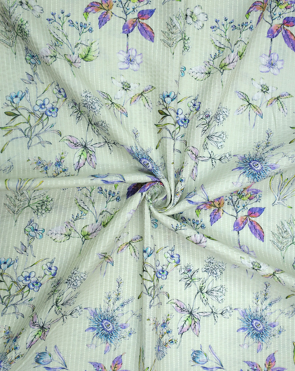 white christmas dresses Blue Meadow Floral Cotton Dress
