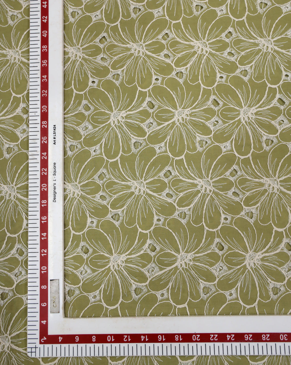 CUT WORK EMBROIDERY FABRIC