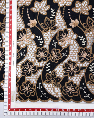 Cotton Schiffli Embroidery Fabric