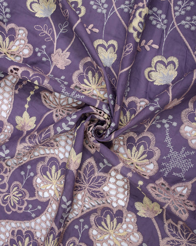 Cotton Schiffli Embroidery Fabric