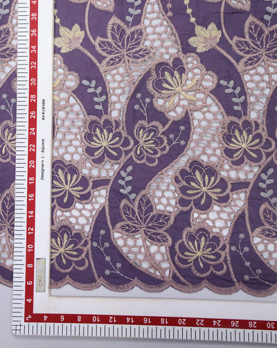 Cotton Schiffli Embroidery Fabric