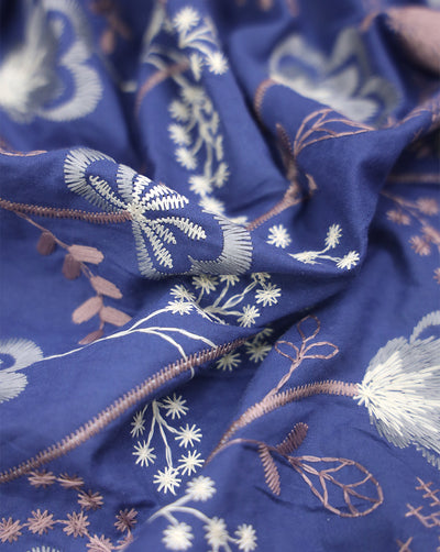 Cotton Schiffli Embroidery Fabric