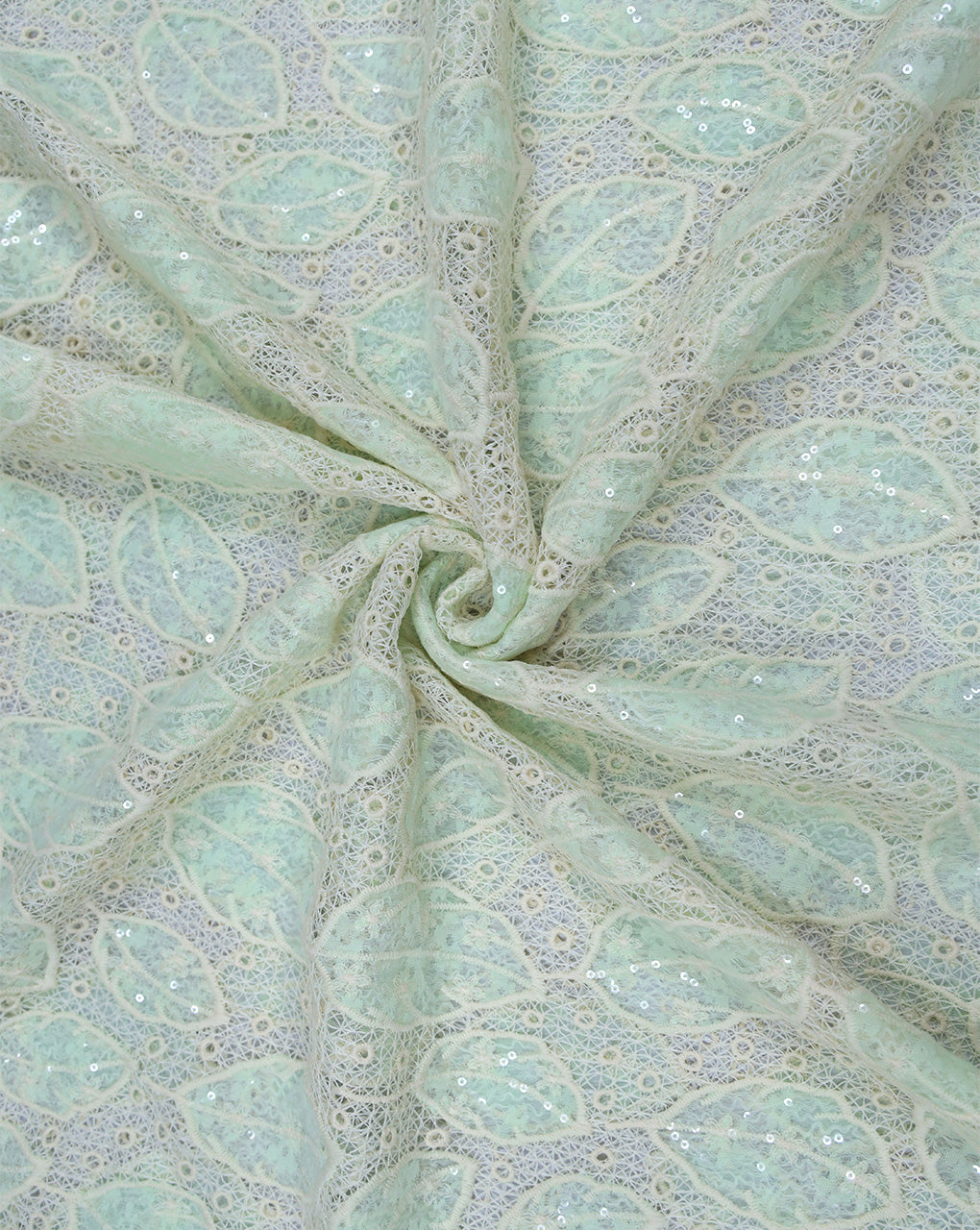 SEQUINS EMBROIDERY FABRIC