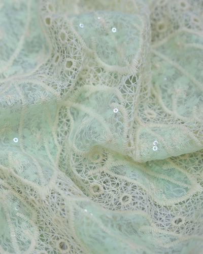 SEQUINS EMBROIDERY FABRIC